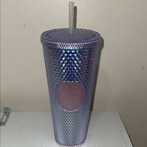 Starbucks Iridescent Tumbler with Straw